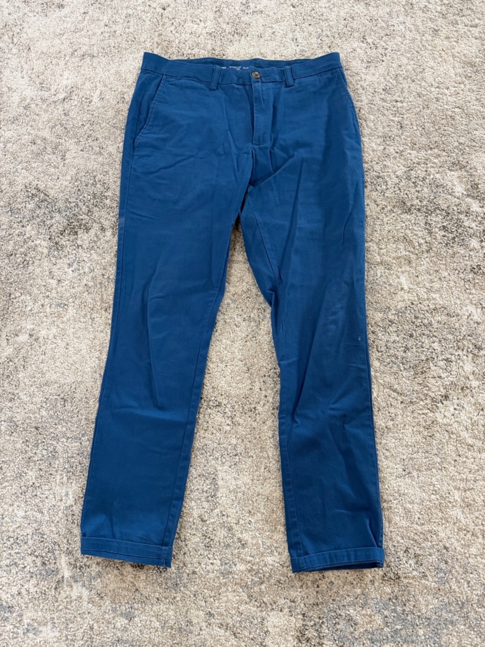 Old Navy Navy Blue Slim Chinos for Men 32x32
